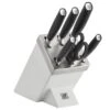 Zwilling All Star 1022776, Juego De 7 Cuchillos Con Bloque, Blanco/plateado -Bob Kramer Tienda ZW1022776 01 zwilling