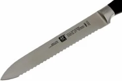 Zwilling J.A. Henckels Four Star-cuchillo De Salchichas 13 Cm -Bob Kramer Tienda ZW31070 130 02 zwilling four star zw31070 130 02