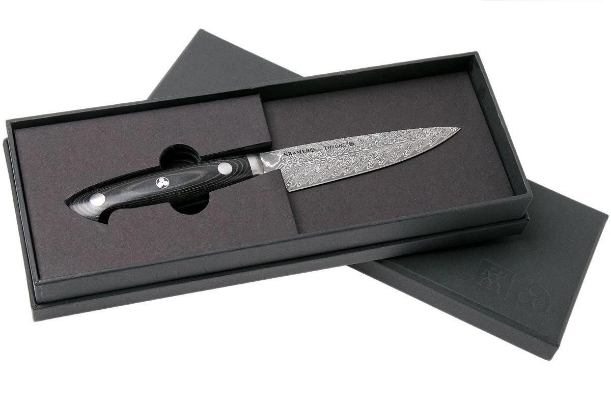 Bob Kramer By Zwilling Euro Acero Inoxidable Cuchillo Universal 13 Cm, 34890-131-0 9 Bob Kramer By Zwilling Euro Acero Inoxidable Cuchillo Universal 13 Cm, 34890-131-0 - Imagen 7