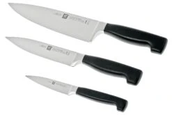 Zwilling J.A. Henckels Four Star Juego De Cuchillos, 3 Piezas 5 Zwilling J.A. Henckels Four Star Juego De Cuchillos, 3 Piezas -Bob Kramer Tienda ZW35048 000 02 zwilling fourstar 35048 messenset 3delig d2