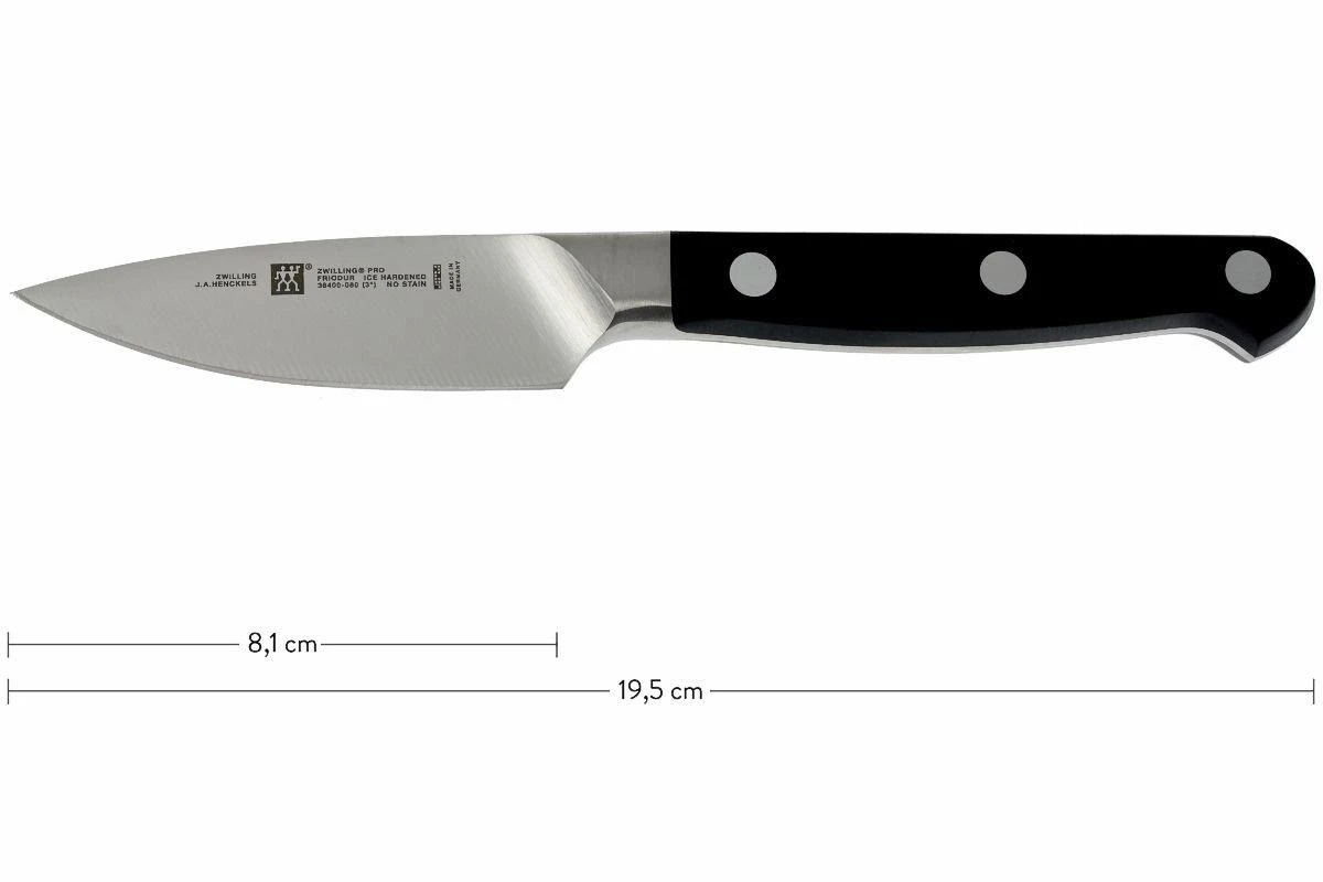 Zwilling Pro Cuchillo Para Pelar Y Adornar, 8 Cm 3 Zwilling Pro Cuchillo Para Pelar Y Adornar, 8 Cm