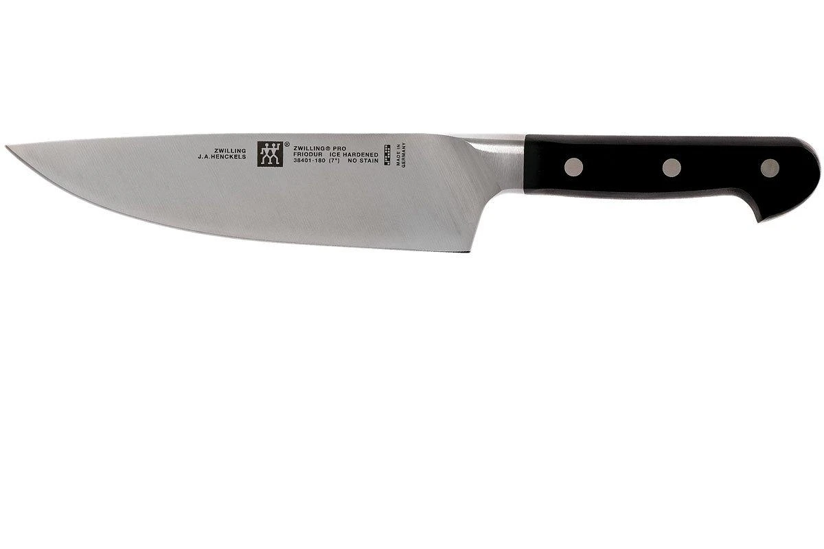 Zwilling Pro Cuchillo Cocinero 18 Cm, 38401-181-0 3 Zwilling Pro Cuchillo Cocinero 18 Cm, 38401-181-0
