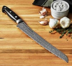 Bob Kramer By Zwilling Euro Acero Inoxidable Cuchillo De Pan 26 Cm, 34896-261-0 -Bob Kramer Tienda eurostainless1